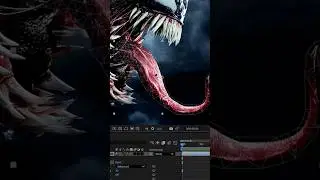 Venom Editor In After Effect! #editingtips #aftereffects #youtubeshorts #speedramp #animation #vfx