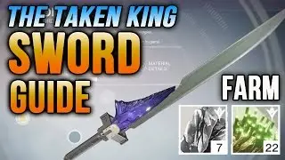 Destiny The Taken King Sword Guide [Arc Edge Sword + Hadium Flake Farming]