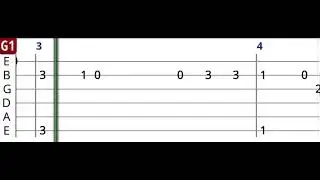 Haluk Levent - Akdeniz Akşamları - Polifonik Gitar Tab - Gitar Dersi