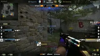 Fer 1v2 Clutch - Sk Gaming vs G2 Esports - Blast Pro Series 2017