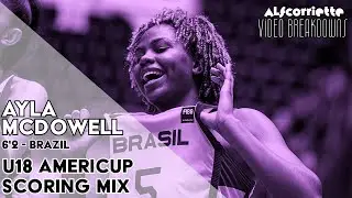 Ayla McDowell: U18 AmeriCup Scoring Mix