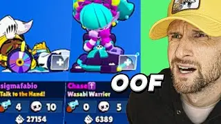Playing with RANDOMS in BRAWL STARS
