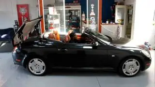 LEXUS SC 430 CONVERTIBLE (BART) TESTING ROOF OPERATION