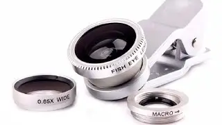 Набор объективов для мобильного телефона | Wide, Fisheye, Macro