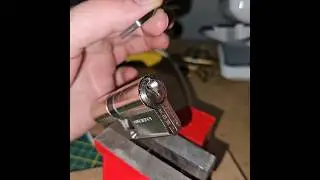 Ouverture cylindre TE5 tesa assa abloy par raclage #lockpicking #locksport #locksmith