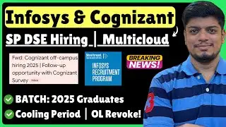 🔥Массовый найм Infosys или обучение в колледже? | Период охлаждения Infosys! | Опрос Cognizant по...