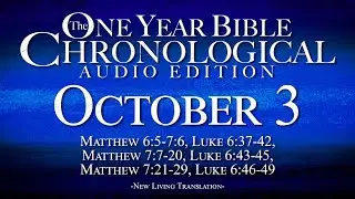October 3 | Chronological Bible Audio Edition