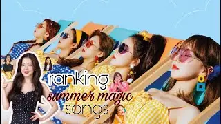 rating songs in the red velvet summer magic album!