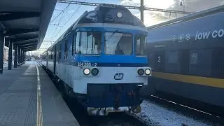 Jízda s ČD 854.205 v Úseku ( Kolín - Velký Osek) / Cabwiev Train 