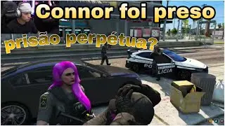 Connor foi preso 