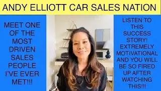 CAR SALES TRAINING: ANDY ELLIOTT / JEN SUZUKI 
