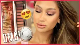 NEW URBAN DECAY NAKED HEAT MAKEUP TUTORIAL