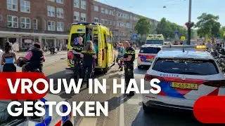 Vrouw gewond bij steekpartij Postjesweg (18-6-2025, Amsterdam)