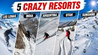 5 Crazy Ski Resort for Snowboarding & Backcountry