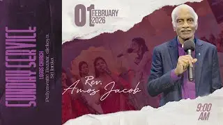 Sunday Service | 1st of February 2026 | Logos Church | Rev. Amos Jacob