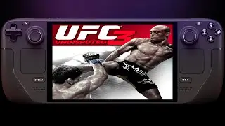 Игра UFC Undisputed 3 полностью воспроизводится со скоростью 60 кадров в секунду на Steam Deck Xe...