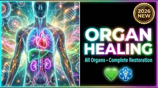 POWERFUL Deep Organ Healing Frequency ✨| Peaceful Inner Restoration ✨Organ Healing