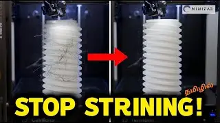 Stop Stringing in 3dprinting #3dprinting 