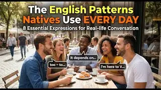 Master the 8 English Patterns Native Speakers Use Every Day | Speaking & Listening Practice