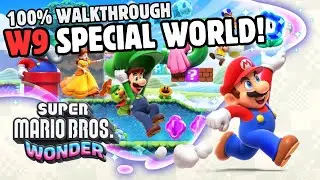 SPECIAL WORLD! - 100% WALKTHROUGH - 100% COMPLETE GAMEFILE - Super Mario Bros Wonder (TIMESTAMPS)