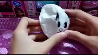 DIY 🐼 panda bun squishy tutorial