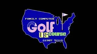 The Best of Retro VGM #1782 - Family Computer Golf: U.S. Course (FDS) - Title Screen