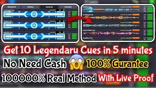 legendary cue open trick 2024, 8 ball pool legendary cue trick free 8 ball pool legendary boxe trick