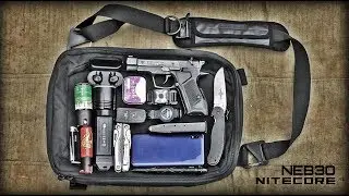 Тревожный набор в сумке Nitecore NEB30/Tactical flashlight