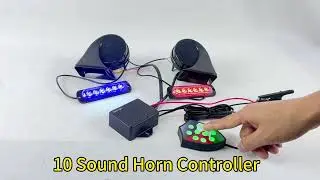 The controller could also work with the warning light .and it make the horn from single to 10 voice