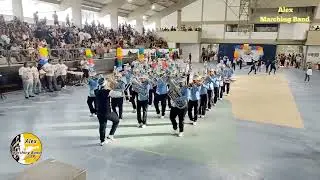 Entrada da BM. Maria Em&iacute;lia Cavalcanti 2025 na Semifinal da XVI Copa Pernambucana de Bandas 2025