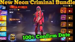 New Neon Criminal Bundle Free Fire | New Token Tower Free Fire | Return Red Criminal Bundle