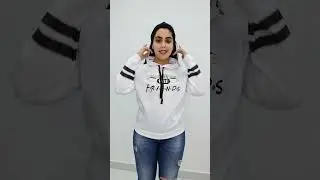 F.R.I.E.N.D.S Printed Full Sleeved Contrast Hoodie Order Now link in description #hoodies #trending