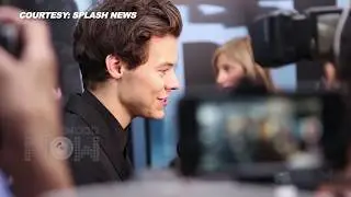 Harry Styles Rocks Black Suit At 'DUNKIRK' New York Premiere