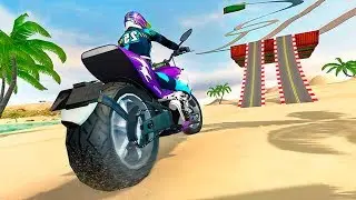 Beach Motorbike Stunts Master Game 2019 #Dirt Motor Cycle Games #Bike Games To Play