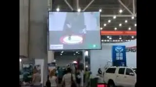 Sia illusion Дополненная реальность автовыставка SIA 2011