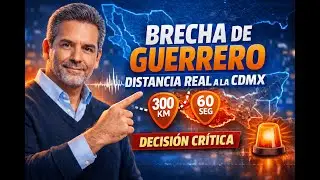 Brecha de Guerrero: fundamentos t&eacute;cnicos detr&aacute;s de las decisiones de Protecci&oacute;n Civil