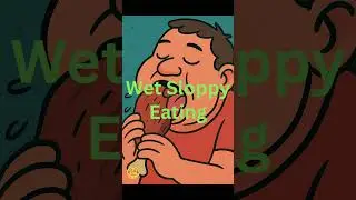 🤢 Wet Sloppy Eating Sound Effect #Shorts