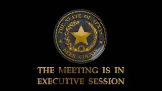 Kerr County Commissioners' Court, December 8, 2025