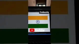 National Flag Using Python Turtle Module 