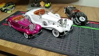 Mercedes Benz 500k Diecast Model 1/18 ( Vintage Cars Collection )