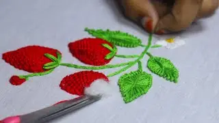 DIY 3D Strawberry Embroidery: Tips and Tricks for Gorgeous Designs!