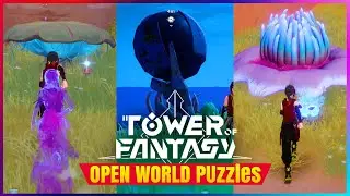 Aesperia - All Open World Puzzles to Get Gold Nucleus PART 1 (Beginner Guide) - Tower of Fantasy