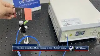 1060nm 100mW ASE Broadband Light Source