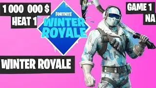 Fortnite Winter Royale Semifinal Heat 1 Game 1 NA Highlights [Fortnite Tournament 2018]