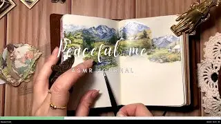 ASMR Journal | Peaceful me | Have a good journal