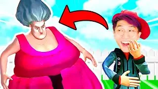 Мы сделали СТРАШНОГО УЧИТЕЛЯ весом 999 999 ФУНТОВ!? (Прохождение игры LankyBox Scary Teacher!)