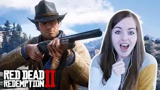 OMG IT'S BEAUTIFUL! | Red Dead Redemption 2 FIRST GAMEPLAY Reaction
