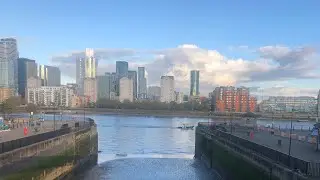 Walking Around London & Kent / Surrey Quays - Marina South Dock, Rotherhithe [Part 1]