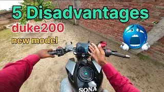 Duke200 5 Disadvantages all details/ new model tft display 2025