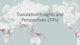 Intro into Translation Insight & Perspectives (TIPs), a tool by United Bible Societies